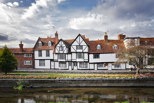 Half timbered house in Canterbury