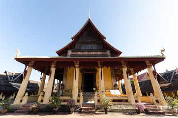 Fototapeta premium Ancient temple in Laos