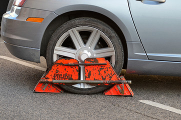 Parkkralle, Parkplatz