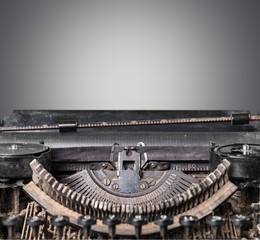 Fototapeta na wymiar Typewriter.