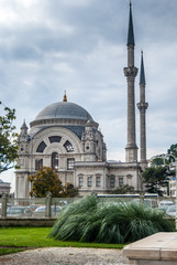 Ortakoy Mosque (Turkish: Ortakoy Camii), officially the Buyuk Mecidiye Camii of Sultan Abdulmecid in Besiktas, Istanbul, Turkey, is situated at the waterside of the Ortakoy pier square.
