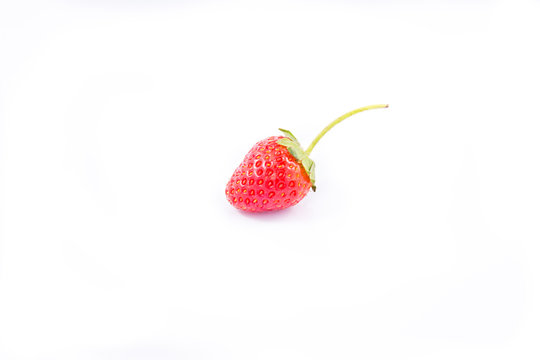 red strawberry isolated