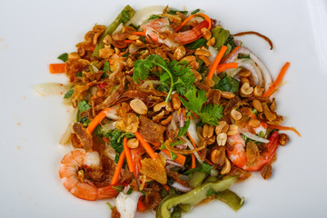Asian seafood salad