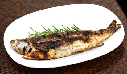 Grilled trout