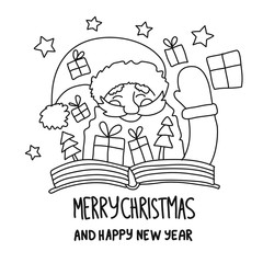 Vector illustration Merry Christmas