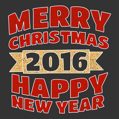 Vector Christmas and New year background 