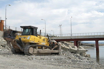 Obraz premium bulldozer