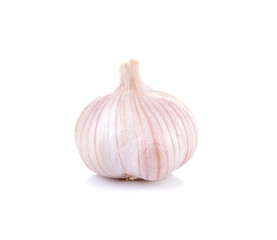 Garlic isolated on white background