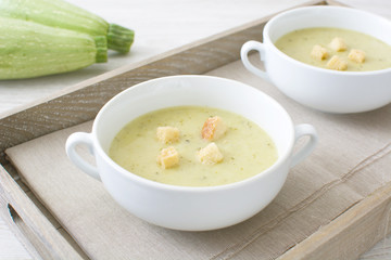 Zucchini soup