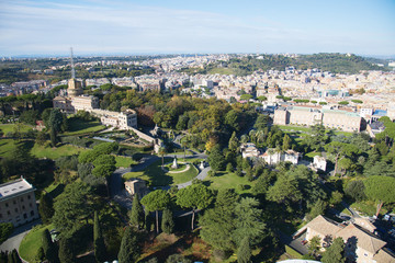 Italy, Rome. Vatican Gardens