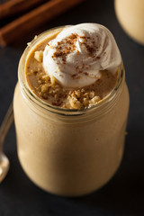 Homemade Pumpkin Pie Milkshake
