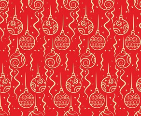 Background with Christmas ornament. 