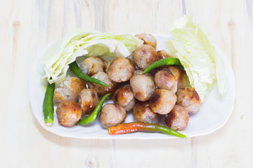 fermented sausage