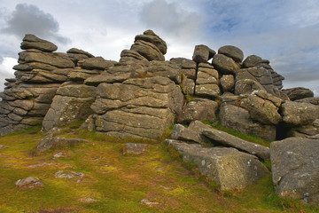 landscape of Land's End in Cornwall England