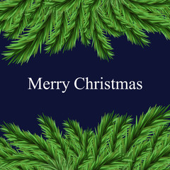 Fototapeta premium Merry Christmas background