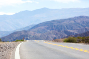 National Route 40 in Northern Argentina