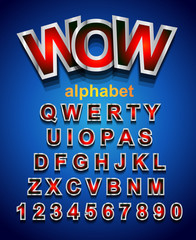 Festive Alphapet Font to use for children's parties invitations