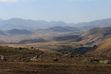 Mountain landscape in Armenia