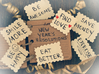 New Year's resolutions