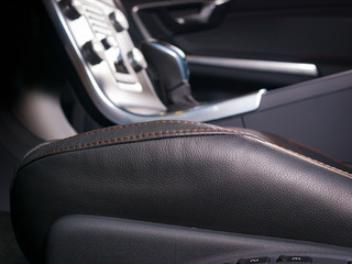 Fototapeta na wymiar Modern car interior 