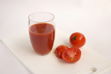 Tomatoes and tomato juice