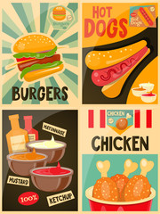 Food posters collection