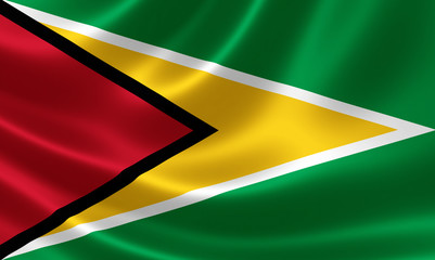 Guyana's National Flag