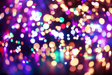 Colorful lights background