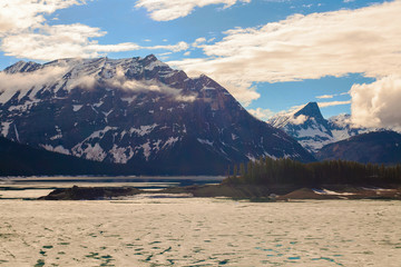 The Upper Lake in Kananaskis Country, Banff National Park, Alberta, Canada