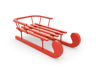 Red sled