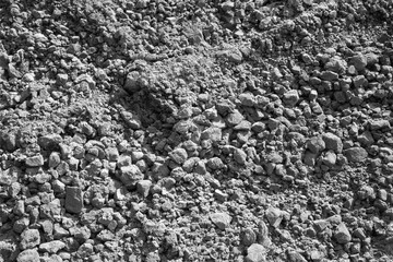 Santorini - Red gray pumice layers background
