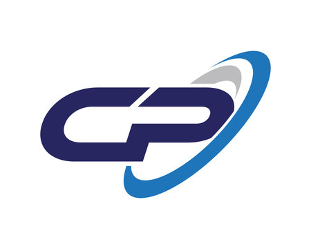 CP Swoosh Letter Logo