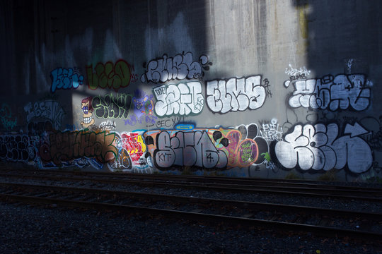 Fototapeta Graffiti Wall