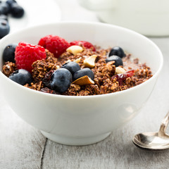 Müsli mit Beeren - Cereals with berries