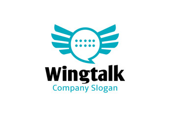 Wing Talk Design Illustration