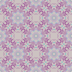 Decorative ornamental seamless patterns.
