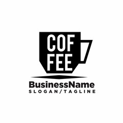 Coffee Cafe logo icon vector