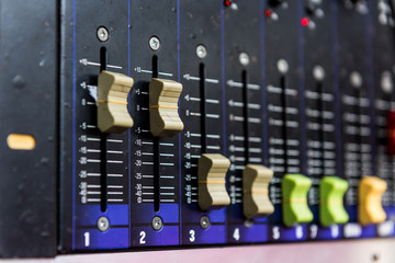 audio panel.