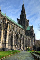 Glasgow cathedral aka High Kirk of Glasgow or St Kentigern or St Mungo..