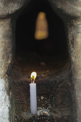 Candle for worship