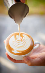 coffee latte art