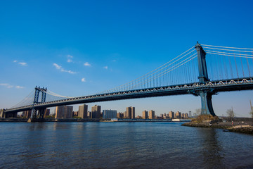 Fototapeta na wymiar Manhattan Bridge, New York USA