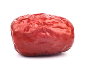Red Date On White