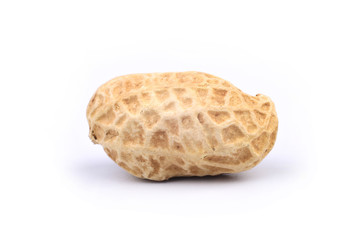 Peanut isolated on white