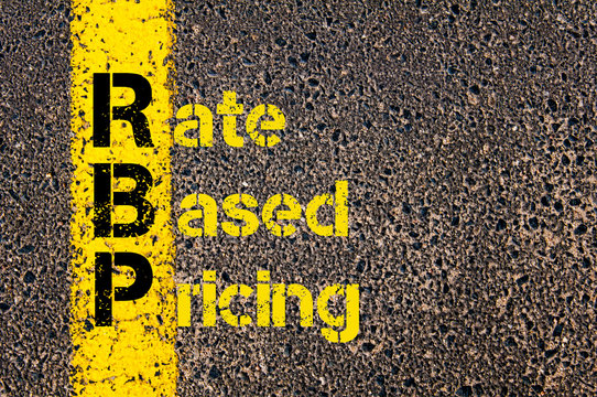 Accounting Business Acronym RBP Rate Based Pricing