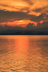 Obraz premium Sunset on the beach