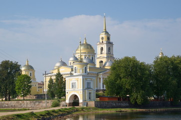 The monastery of Nilo-Stolobensky deserts in the Tver region, Russia