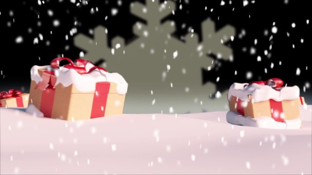 Gifts in the snow