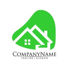 Property Real Estate logo icon vector  