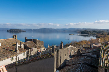 Marta lago di Bolsena